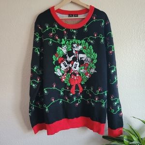 Disney christmas sweater size 2XL